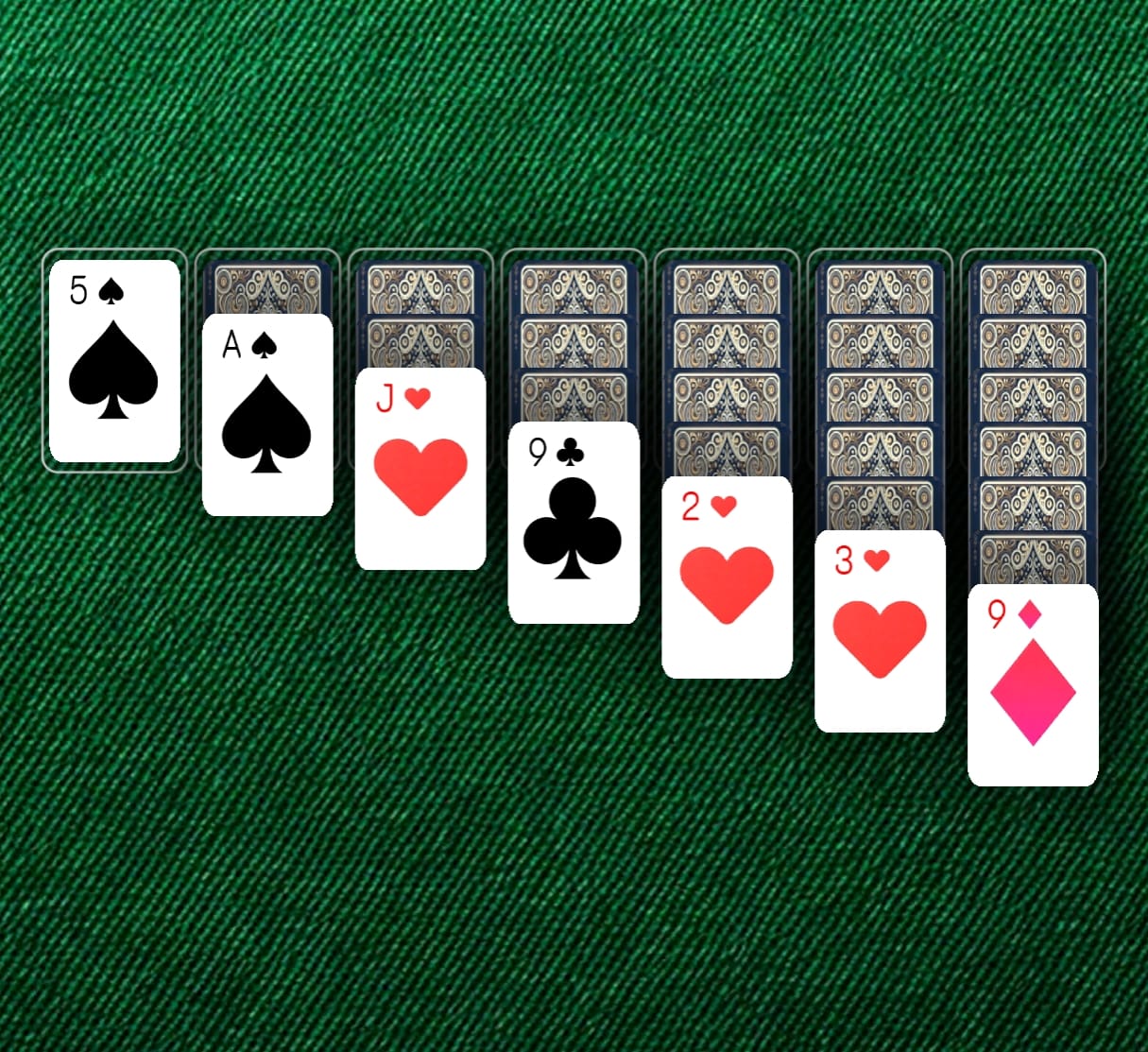 Solitaire Elite, a free classic Klondike solitaire card game
